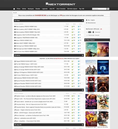 NEXTORRENT films series 2026