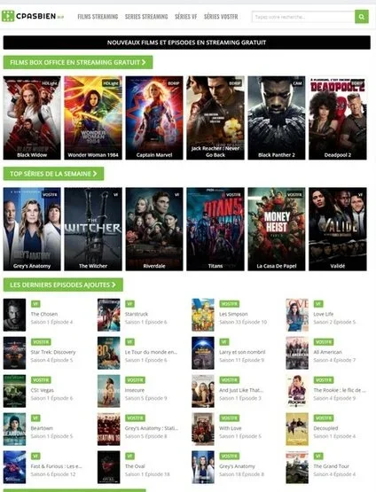 cpasbien-streaming gratuit 2026