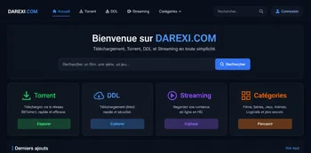 Une navigation simple et intuitive, darexi.com